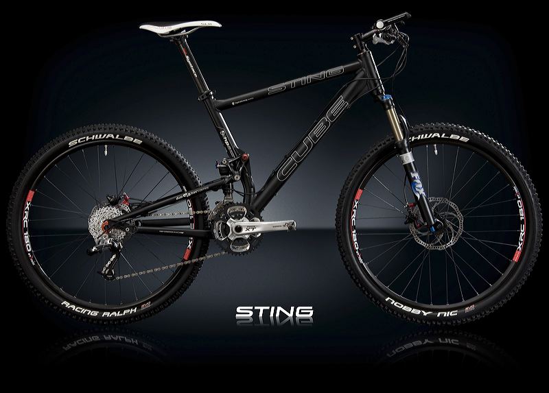 CUBE STING BLACK ANODIZED